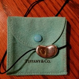 Authentic Tiffany bean necklace